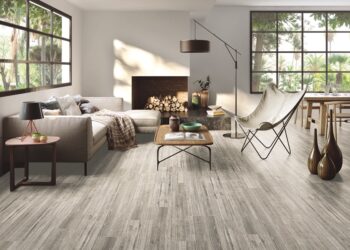 Xu hướng gạch lát nền phòng khách 2021