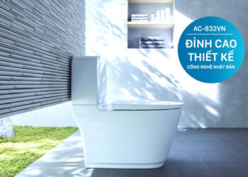 Review bồn cầu 2 khối Inax AC-832VN giá tốt nhất