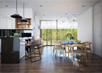 Thiết kế phòng bếp không gian mở tại sao không?