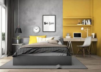 Thiết kế phòng ngủ tone xám cho gia chủ yêu thích sự tối giản 