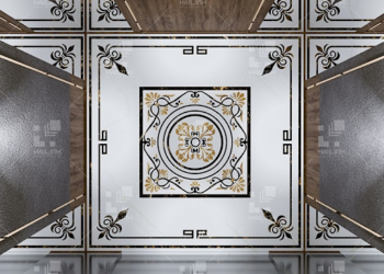 Ứng dụng gạch cắt CNC cho không gian nội thất